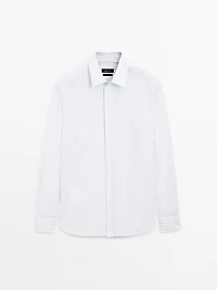 Chemise à rayures regular fit