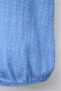 TEXTURED ROMPER