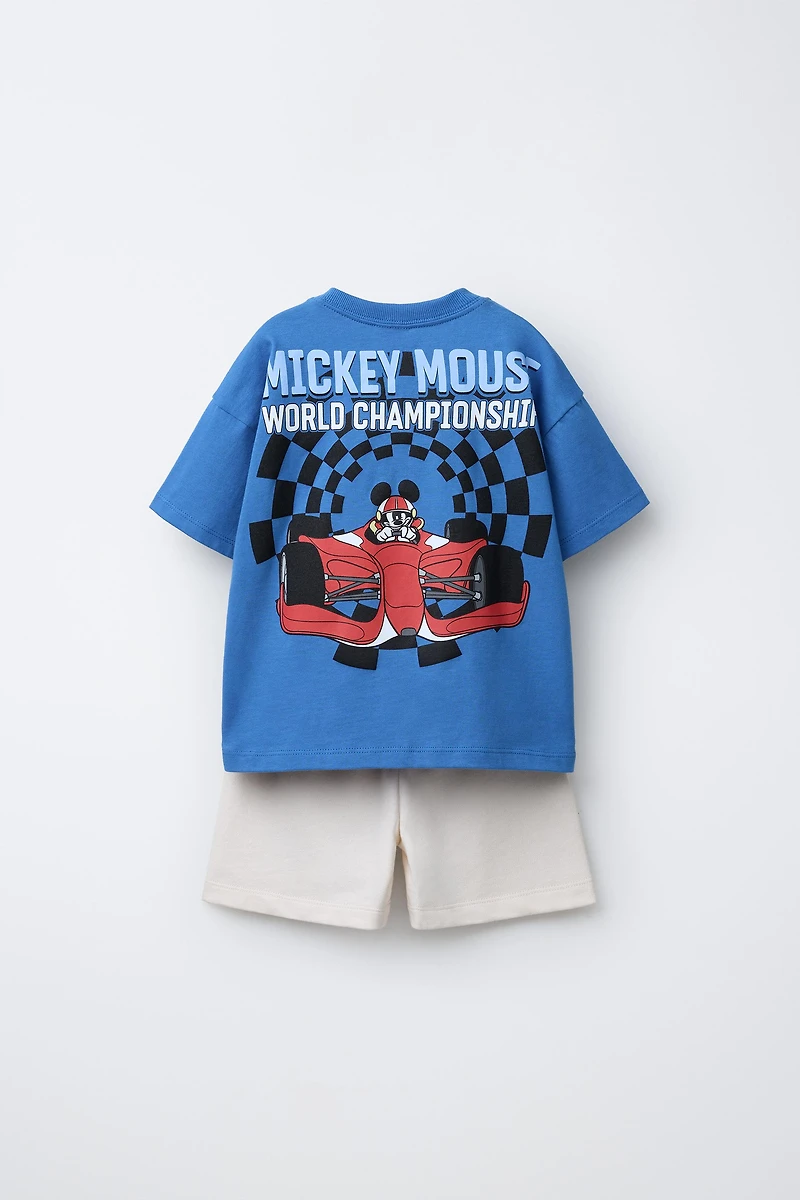 MICKEY MOUSE © DISNEY T-SHIRT & BERMUDA JOGGING SET