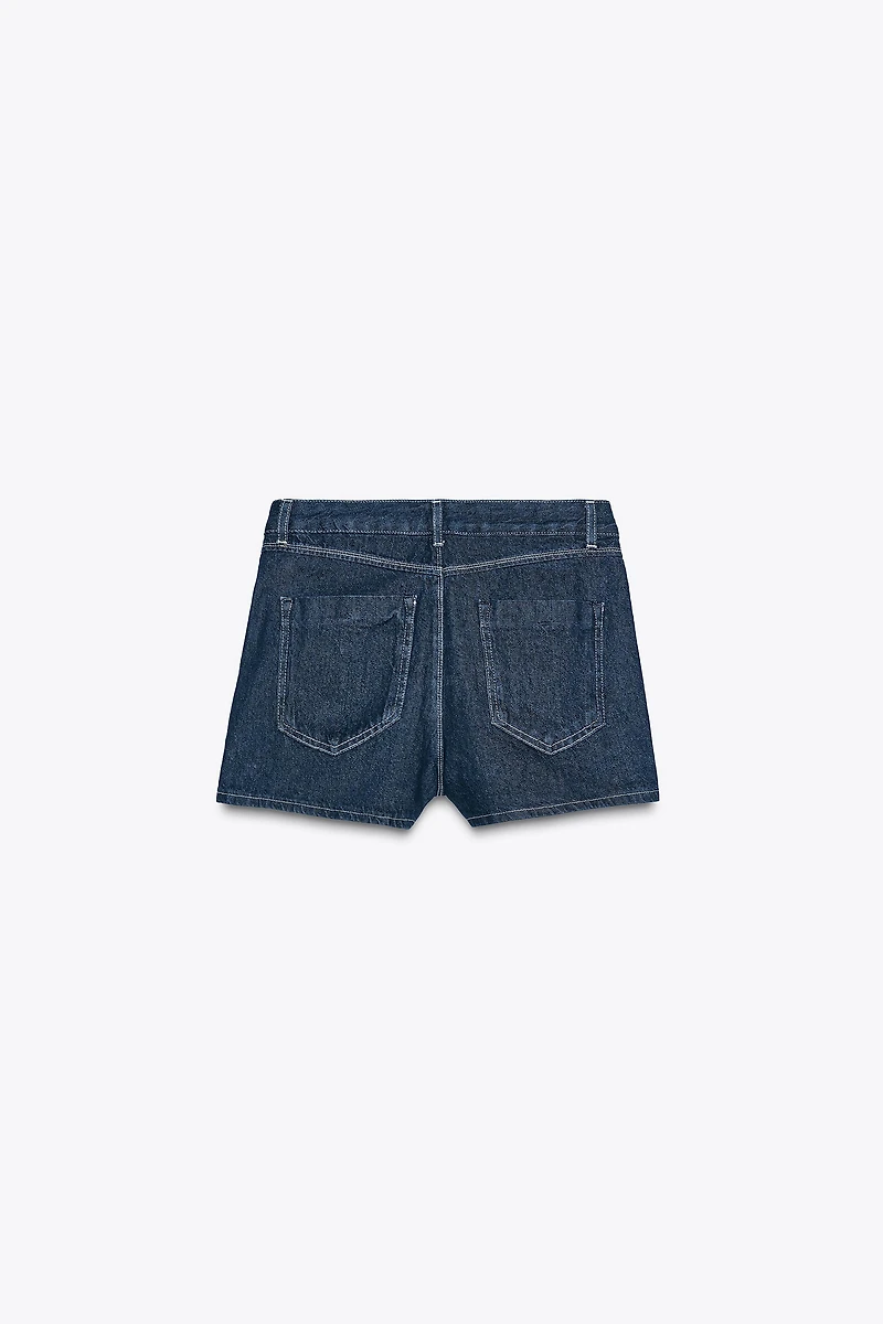 Z1975 WRAP DENIM SKORT