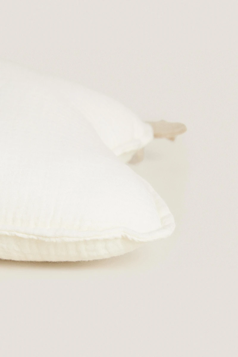 COUSSIN ENFANT ÉTOILE GAZE