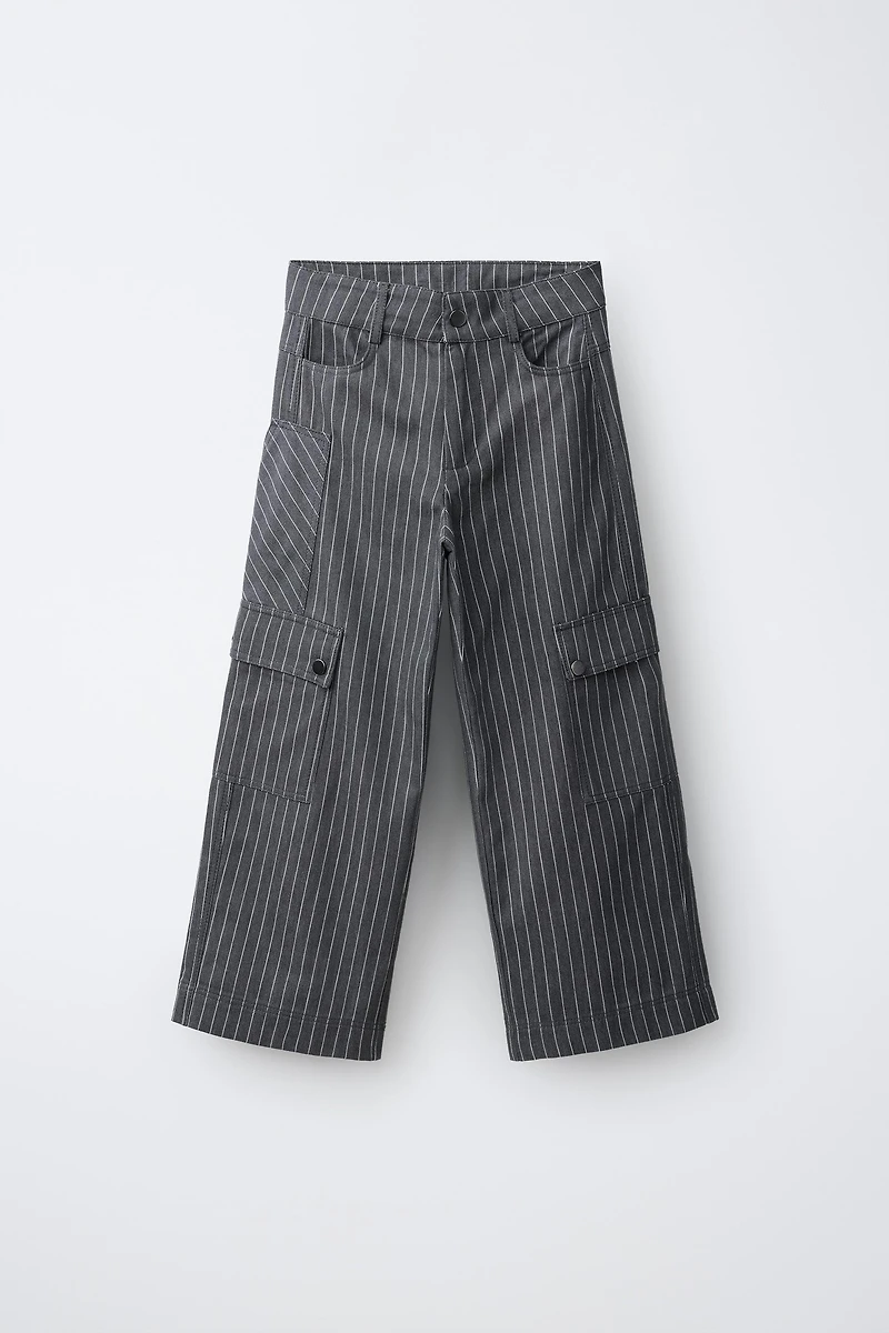 STRIPED CARPENTER PANTS