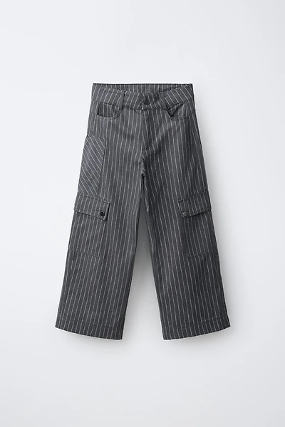 STRIPED CARPENTER PANTS