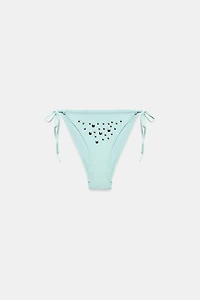 STUDDED TIE-SIDE BIKINI BOTTOMS