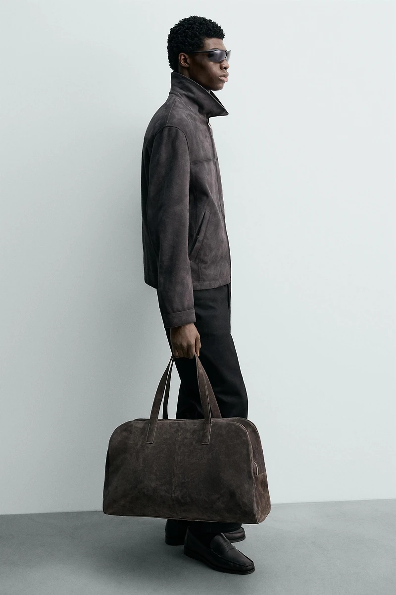 SAC DE VOYAGE EN CUIR XL