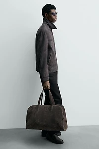 SAC DE VOYAGE EN CUIR XL