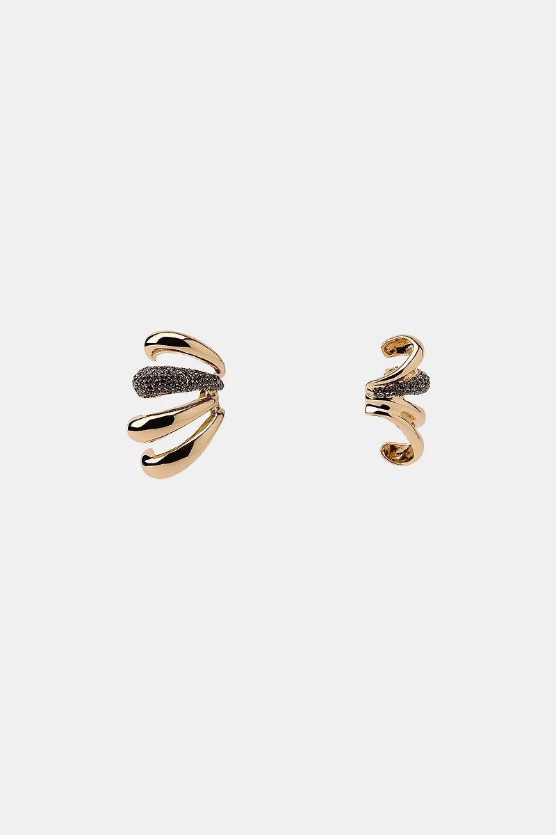 SPARKLY EAR CUFF EARRINGS