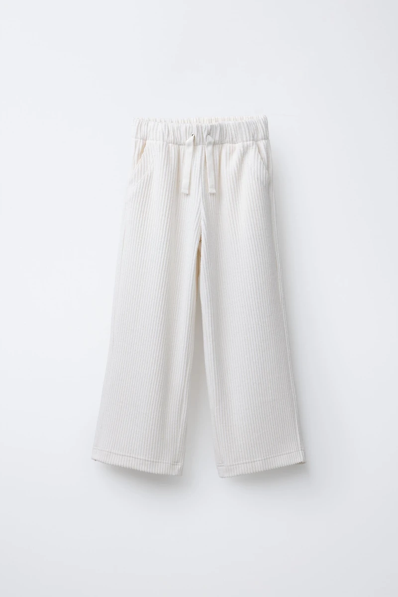SOFT TOUCH RIBBED PANTS