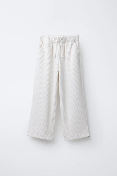 SOFT TOUCH RIBBED PANTS