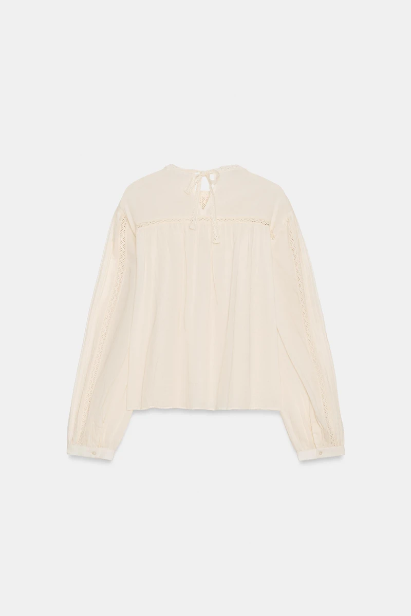 ZW COLLECTION EMBROIDERED SHIRT