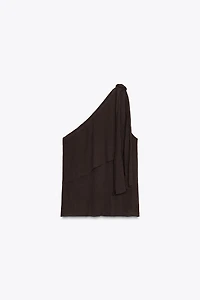 ASYMMETRIC TEXTURED TOP
