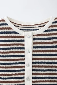STRIPED CARDIGAN