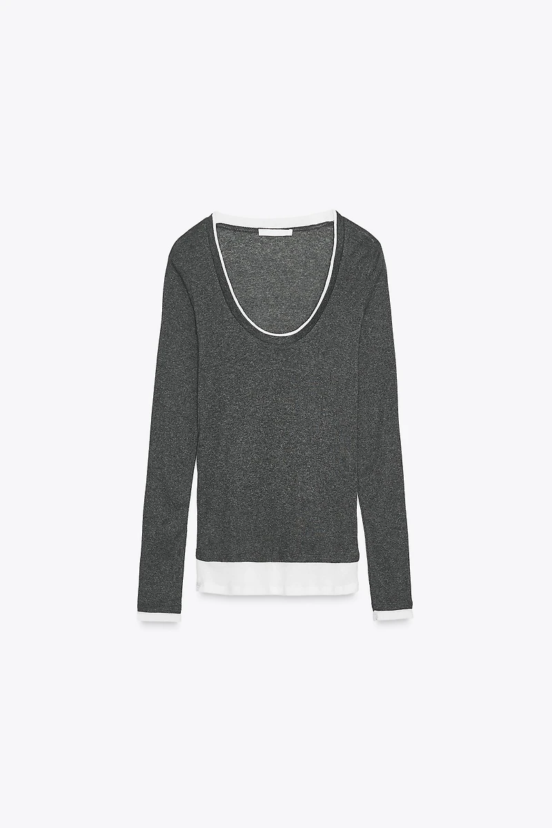 DOUBLE EFFECT T-SHIRT