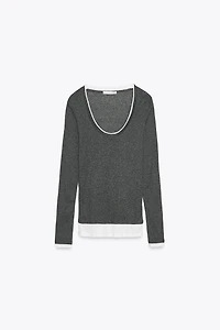 DOUBLE EFFECT T-SHIRT