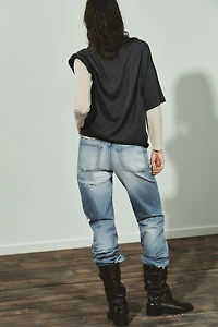 PULL EN MAILLE DOUBLE ÉPAISSEUR