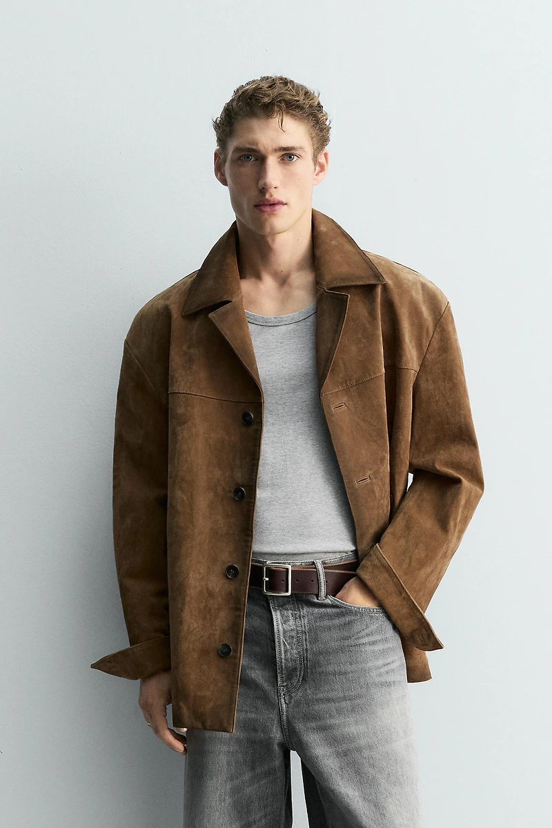 LIMITED EDITION SUEDE LEATHER JACKET
