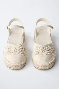 EMBROIDERED ESPADRILLES