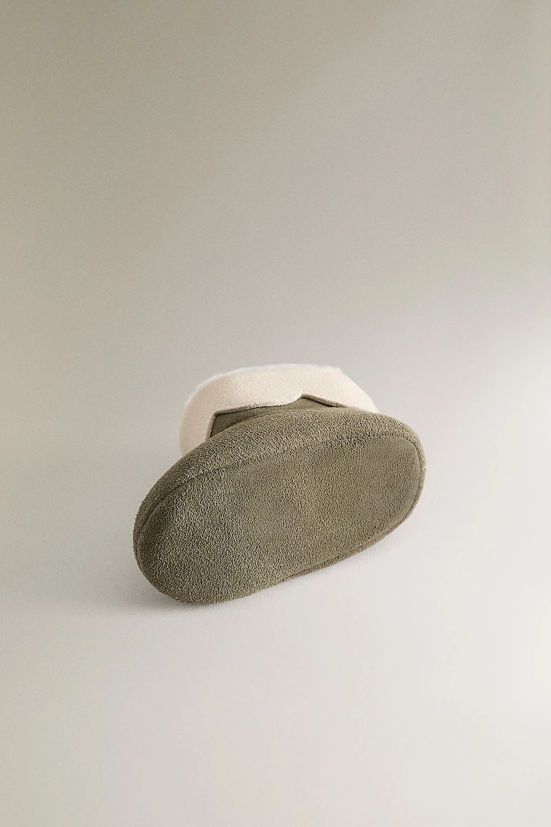 CHAUSSON DE NOËL ELFE CUIR