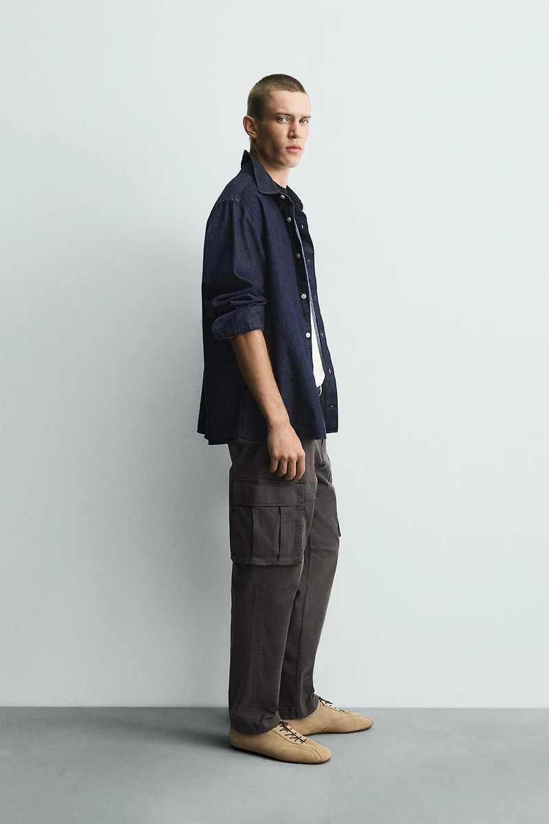 PANTALON CARGO COUPE DÉCONTRACTÉE