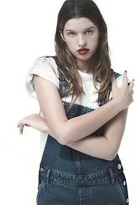 TRF DENIM JUMPSUIT