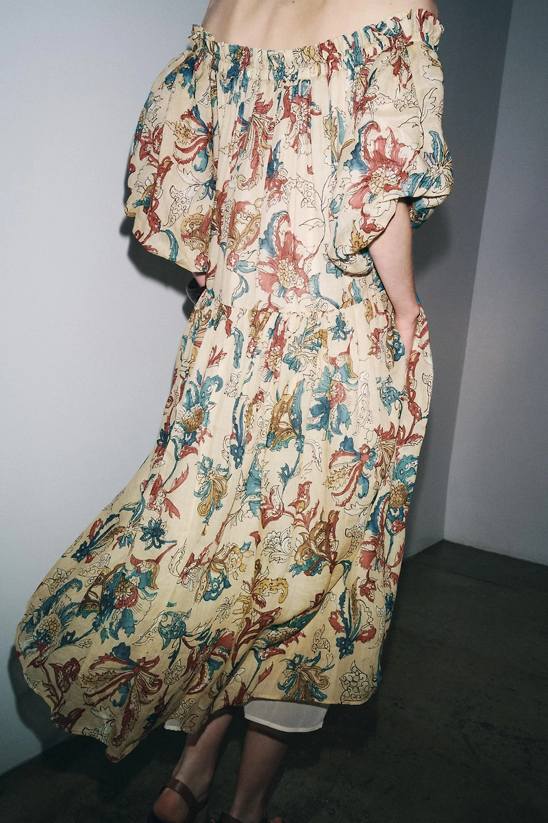 ZW COLLECTION RAMIE PRINT DRESS