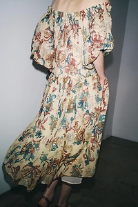 ZW COLLECTION RAMIE PRINT DRESS