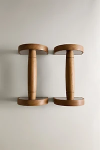 LOT MANIQUES POMPES BOIS CHÊNE (LOT DE 2)