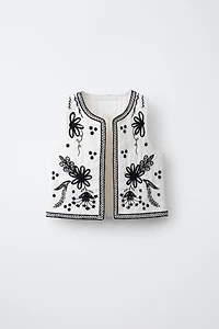 EMBROIDERED VEST