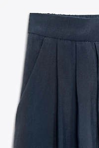 PANTALON FLUIDE PLIS ZW COLLECTION