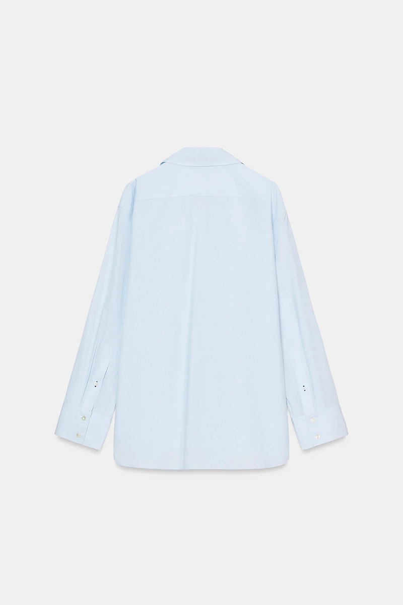 ZW COLLECTION POPLIN SHIRT