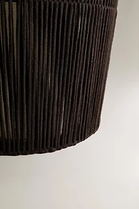 FABRIC-LINED LAUNDRY BASKET