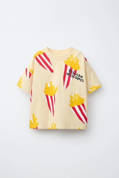 T-SHIRT À IMPRIMÉ FRITES
