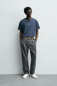 NAUTICAL EMBROIDERED POCKET T-SHIRT