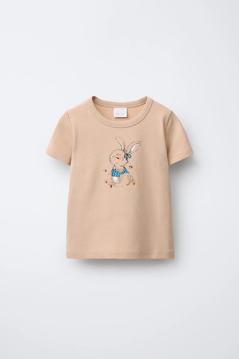T-SHIRT À IMPRIMÉ ANIMAUX