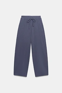 PANTALON RUSTIQUE À CORDONS