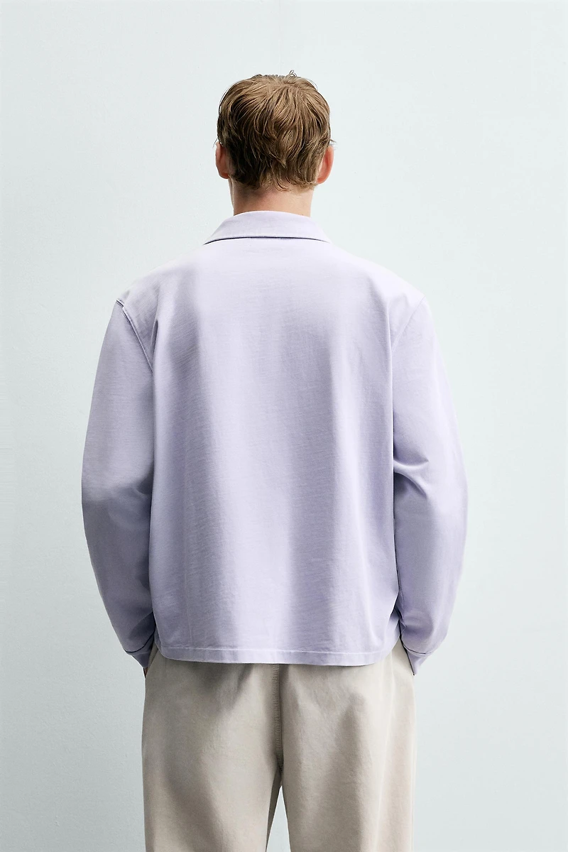 SWEAT POLO REGULAR FIT