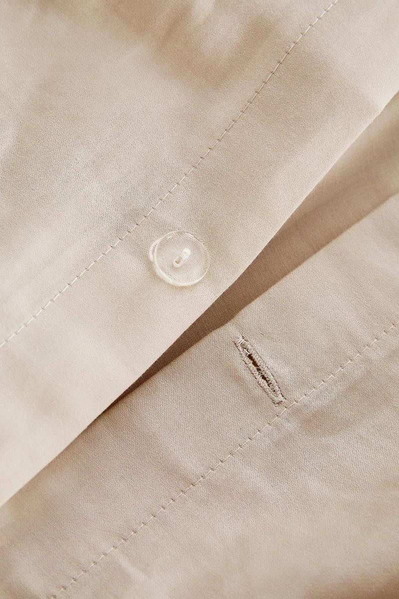 SATEEN DUVET COVER ( THREAD COUNT