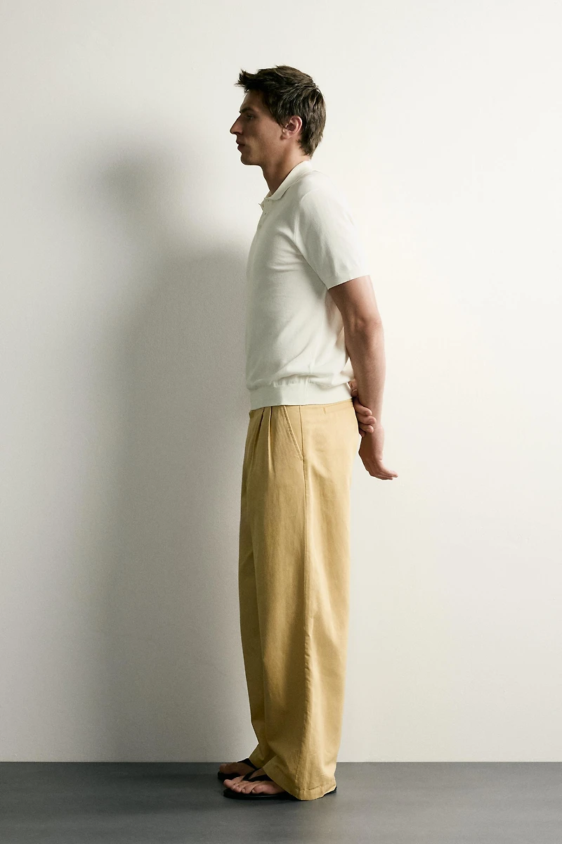 REGULAR FIT KNIT POLO SHIRT