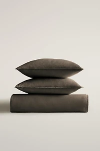 WASHED LINEN DUVET COVER