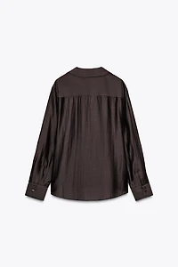 ZW COLLECTION EMBROIDERED POCKET SHIRT