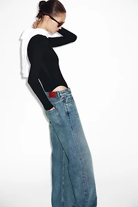 LONG SLEEVE POLYAMIDE BODYSUIT