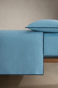 CONTRAST LINEN DUVET COVER