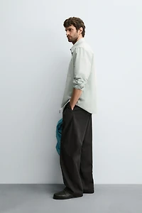 RELAXED FIT POPLIN SHIRT