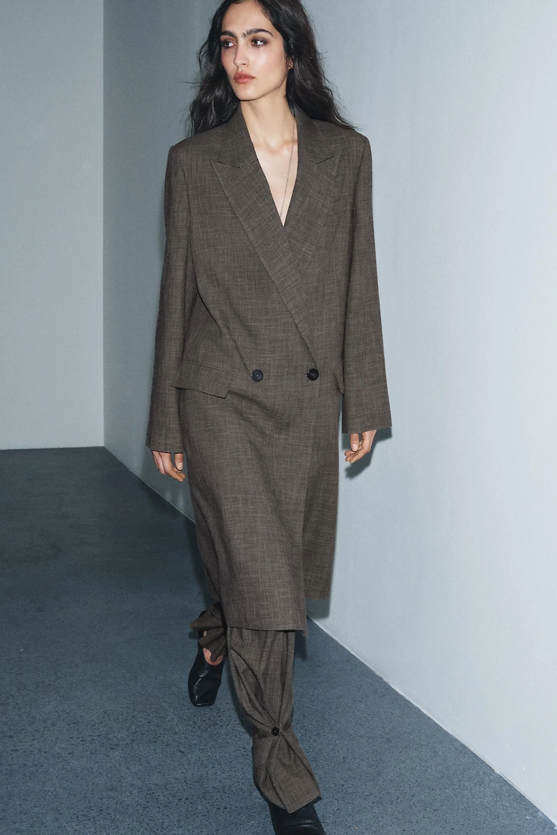 ZW COLLECTION LIMITED EDITION DOUBLE-BREASTED FROCK COAT