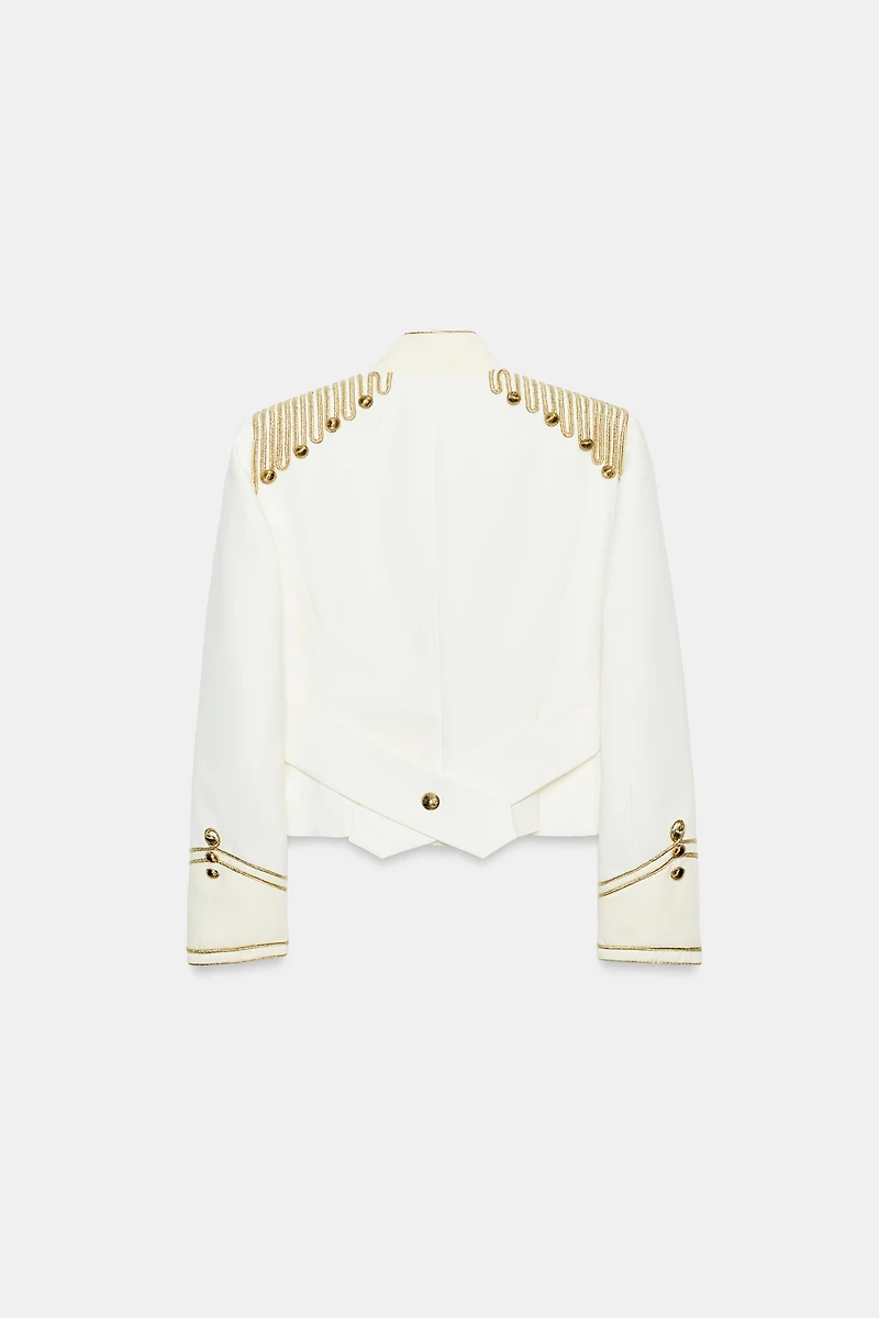 ZW COLLECTION FROG FASTENING JACKET