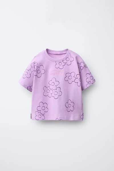 T-SHIRT À FLEURS