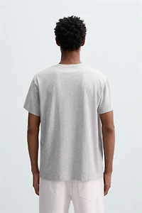 SLIM FIT TEXT T-SHIRT