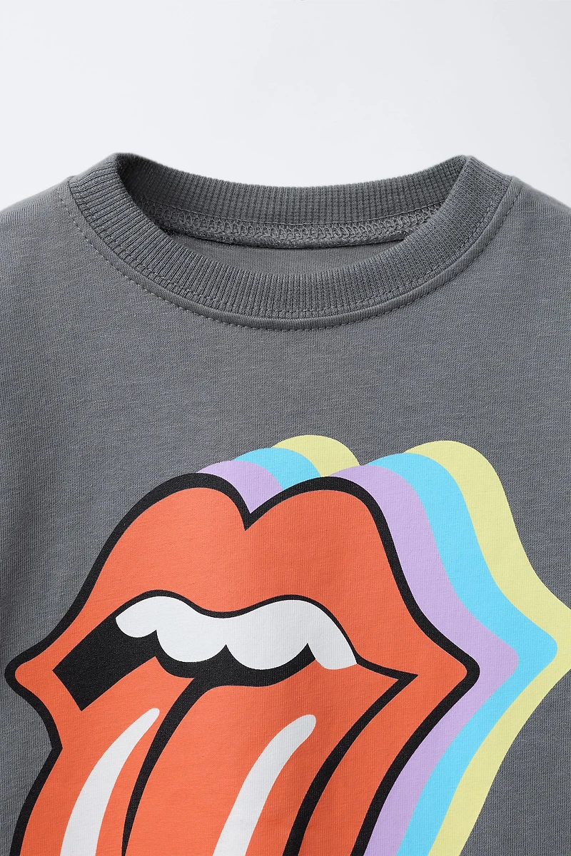 T-SHIRT IMPRIMÉ ROLLING STONES ©