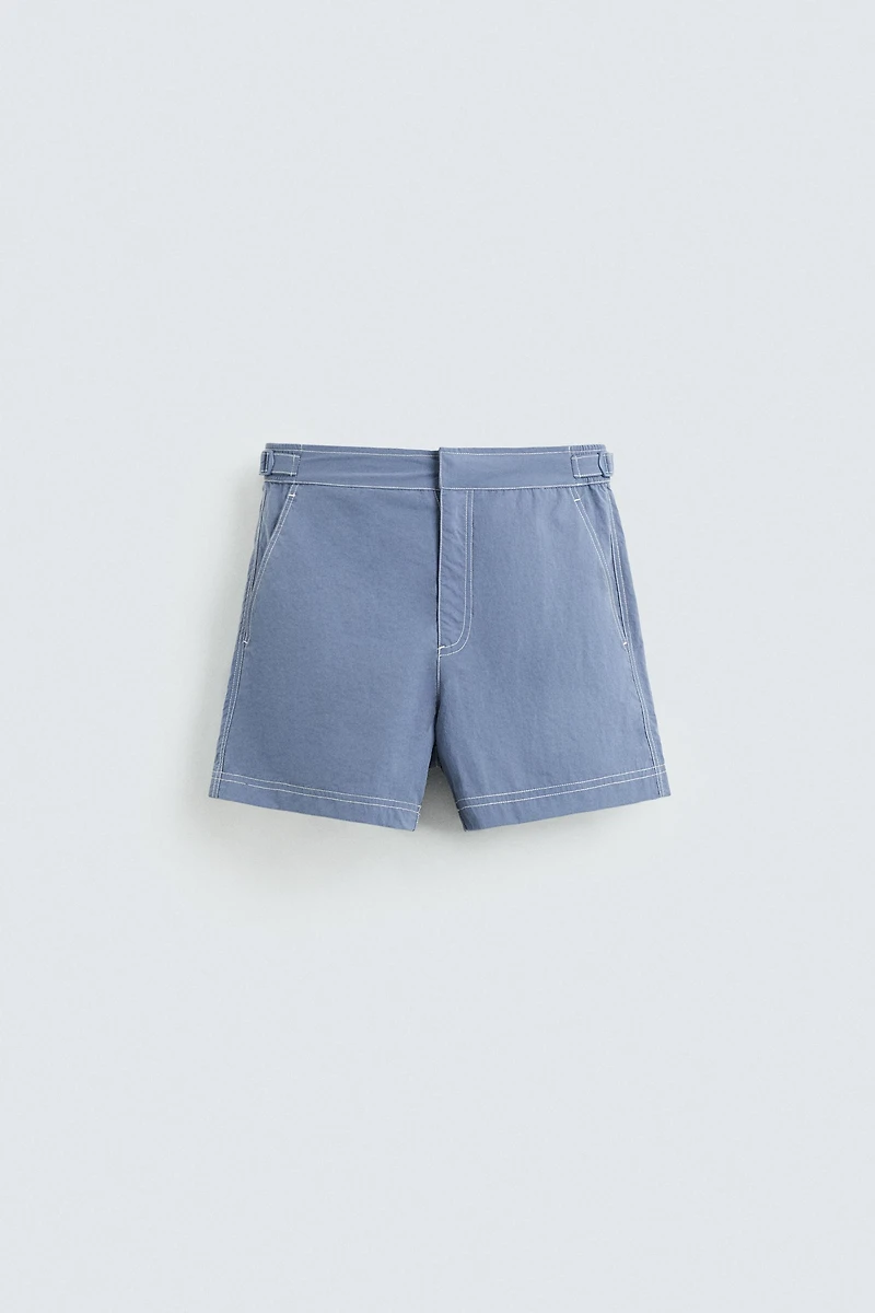 CONTRAST WASHED MEDIUM SWIMSUIT