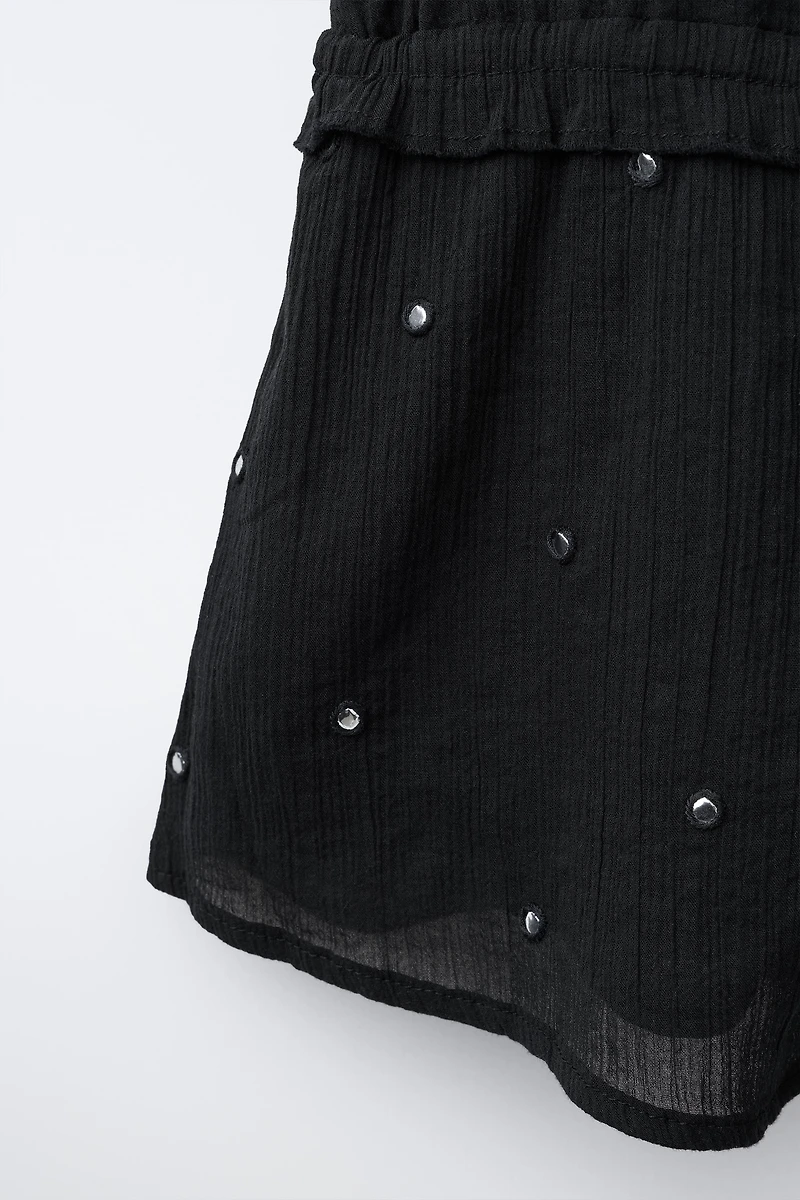 SHORT MIRROR JUMPSUIT